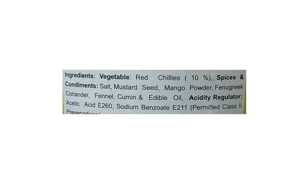 Pachranga's farm Fresh Red Chilli Stuffed Pickle    Plastic Jar  400 grams